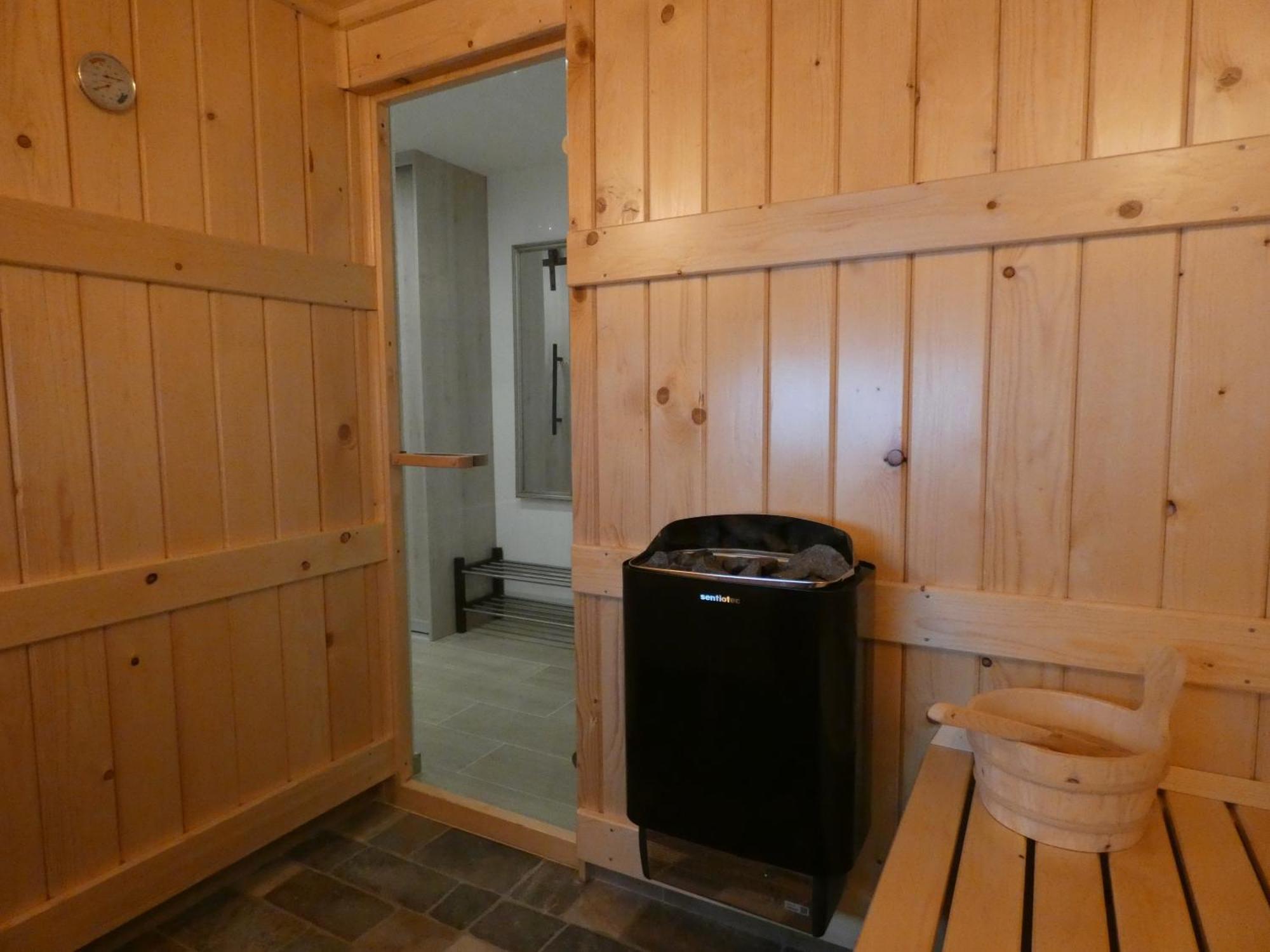 Comfort Room with Private Sauna and Garden View